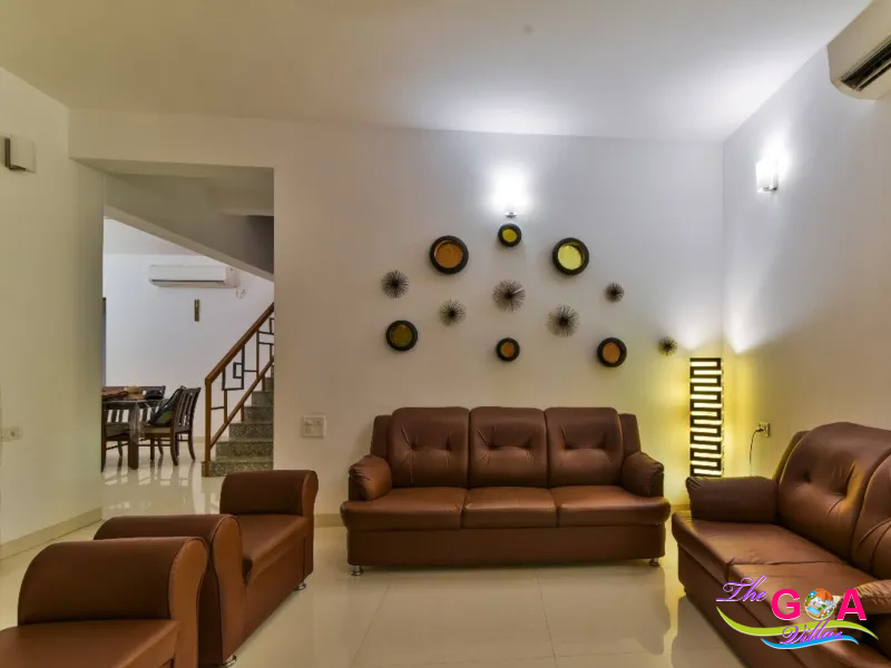 3 bedroom private pool villa in Calangute