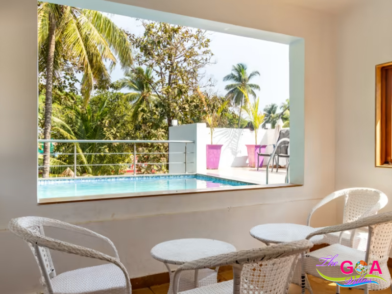 5 bedroom villa with pool in Baga